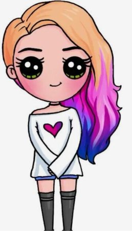 Аниме девочки для срисовки