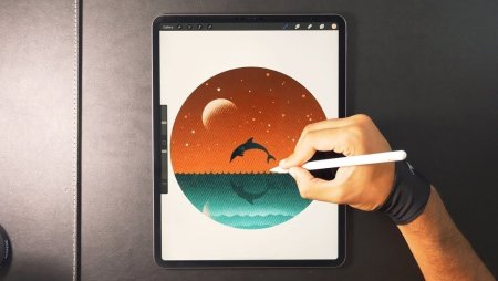 IPAD Pro рисование Procreate