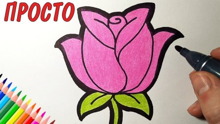 Рисование фломастерами для детей