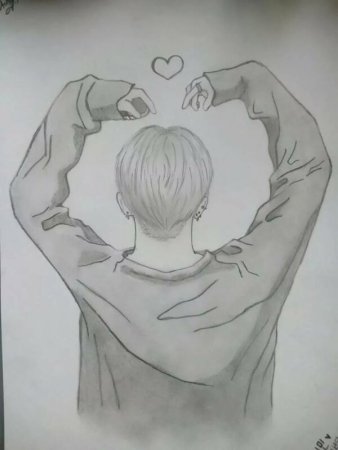 Рисунки корейцев легкие