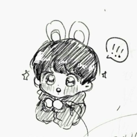 BTS Чиби Чимин раскраска