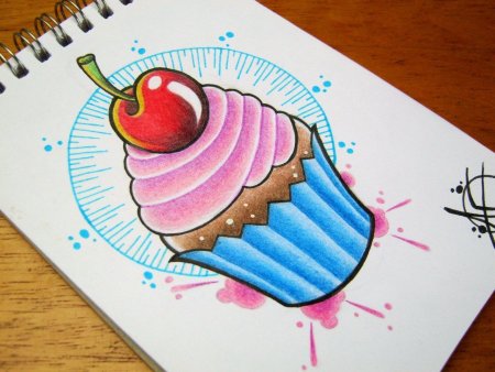 Легкие сладости для скетчбука