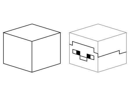 Рисунки из МАЙНКРАФТА карандашом