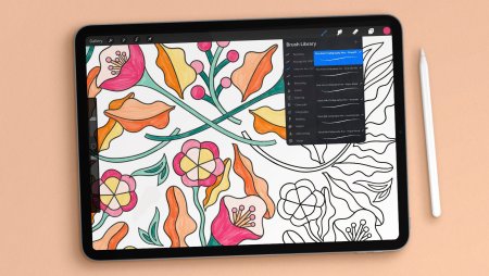 IPAD Pro рисование Procreate
