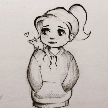 Аниме картинки для срисовки