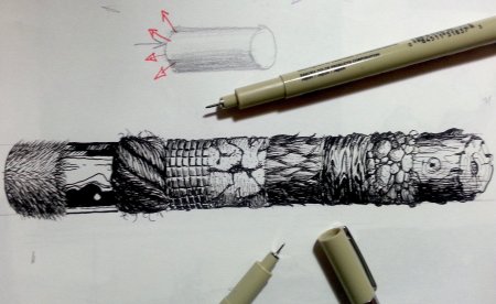 Рисование тушью для начинающих