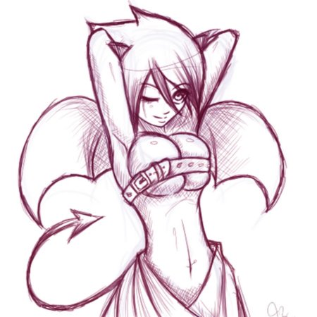 Демон для срисовки