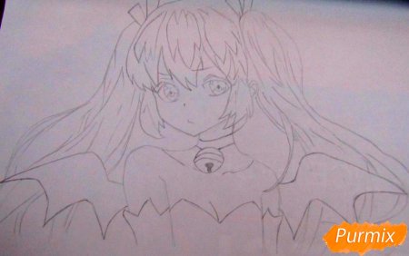 Ангел карандашом для срисовки для начинающих