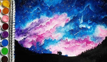 Идеи для рисунков красками