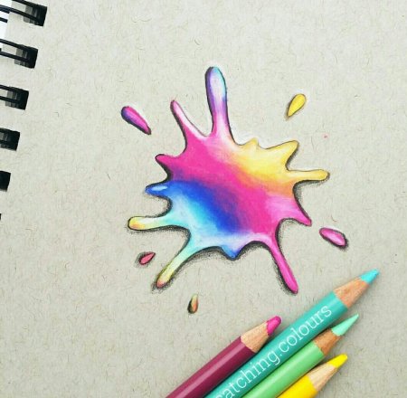 Маленькие рисунки яркие