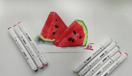 Рисунки для срисовки маркерами