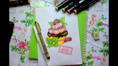 Рисунки маркерами для скетчинга