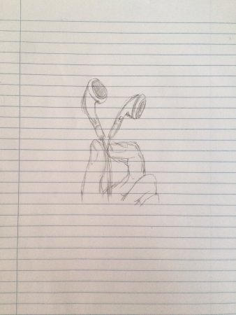 Рисунки в тетрадке в линейку