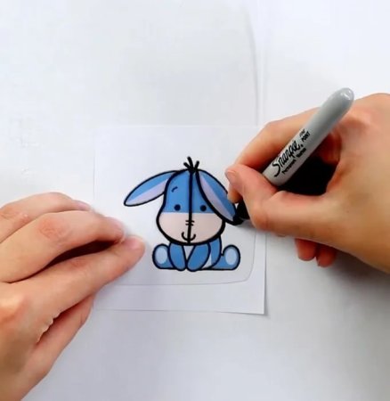 Поэтапное рисование маркерами