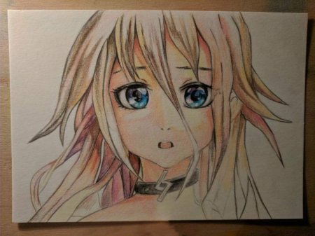 Аниме рисунки карандашом