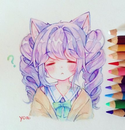 Рисунки Анила карандашом