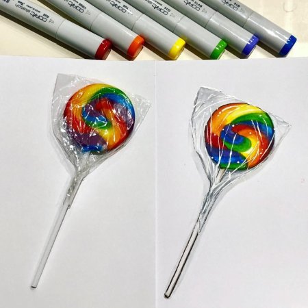 Рисование маркерами для детей