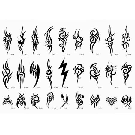 Браслет хной на ноге