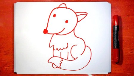 Рисунки фломастерами легкие