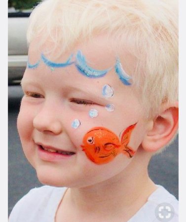 Рисунки аквагримом для начинающих