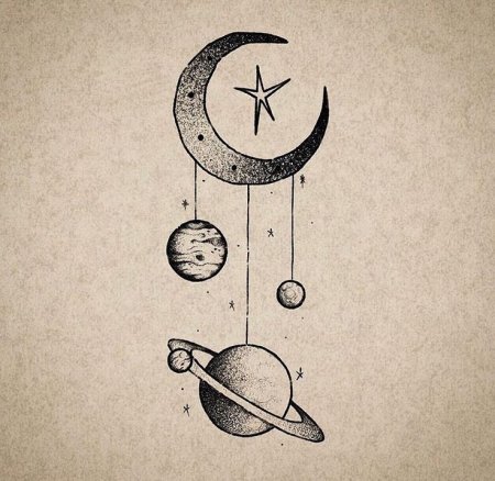 Планеты эскиз