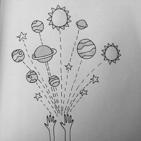 Эскизы на космическую тему