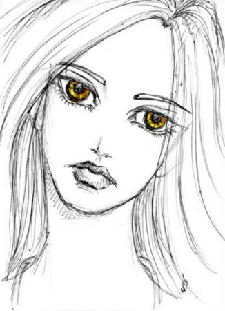 Картины карандашом для начинающих девушки