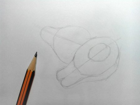 Маленькие рисунки авокадо