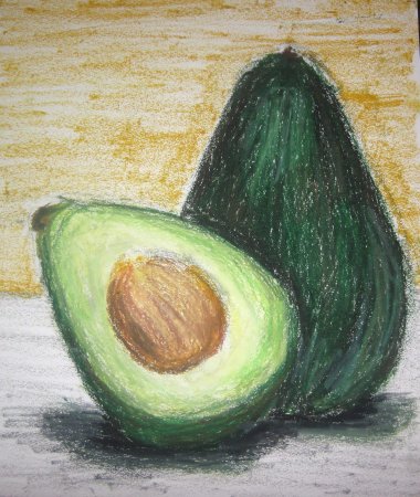 Рисуночки авокадо