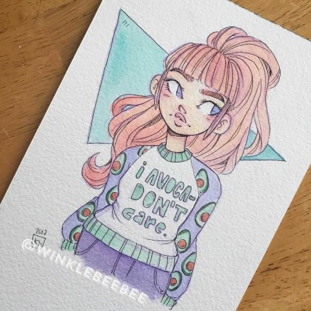 Рисунки для скетчбука лёгкие девочки