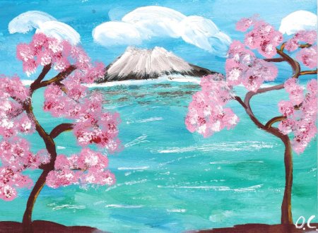 Дельфин гуашью