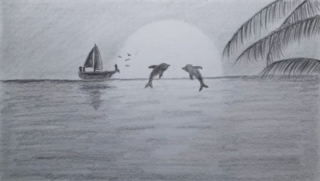 Море зарисовки