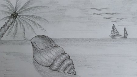 Море карандашом