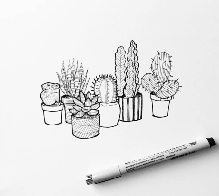 Маленькие рисунки для скетча