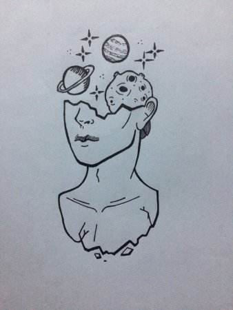 Лёгкие рисунки для скетчбука карандашом