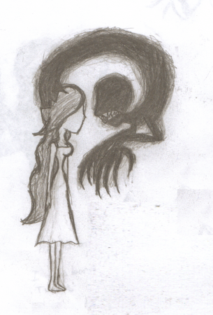 Рисунки грустныедля срисовки лёгкие