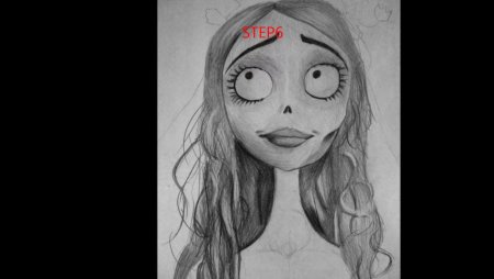 Рисунок девушки карандашом