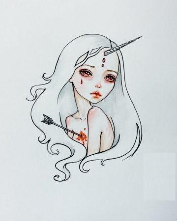 Страшные рисунки карандашом