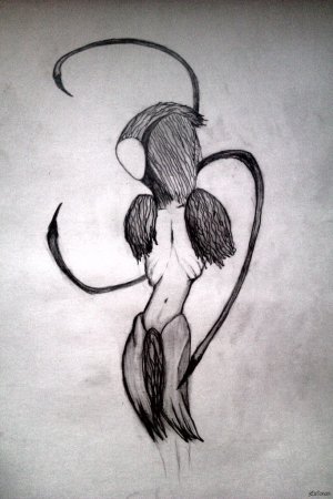 Страшные рисунки карандашом легко