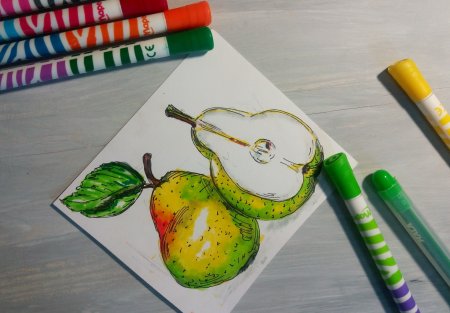 Рисование маркерами для начинающих