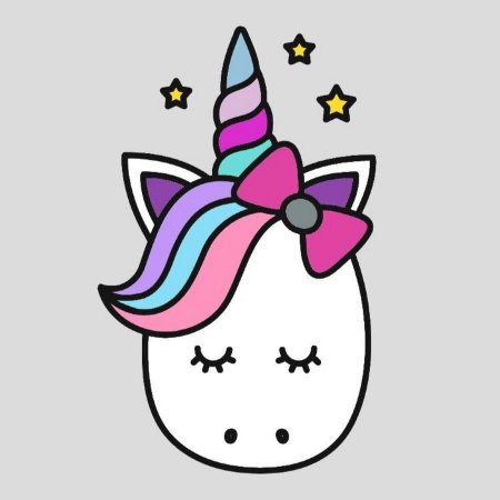 Единорог рисунок для срисовки