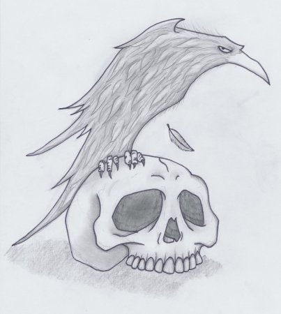 Страшные рисунки карандашом для срисовки