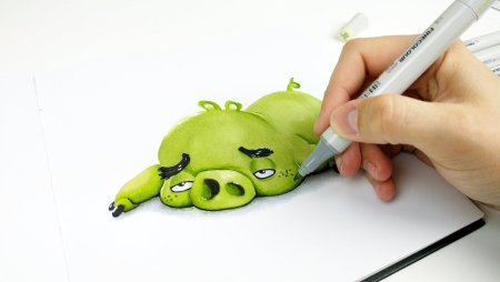 Маркеры для скетчбука