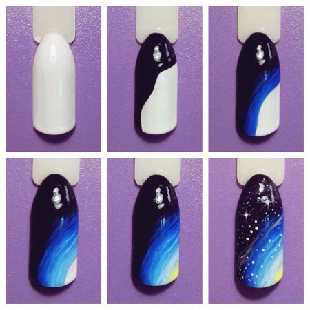 Рисование на типсах для новичков