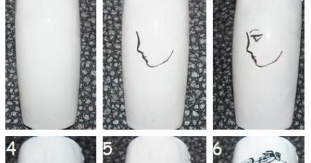 Рисуем на типсах для новичков