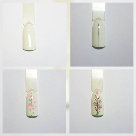 Дизайн маникюра на типсах пошагово