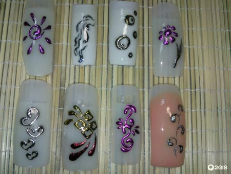 Рисование на типсах для новичков