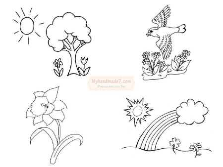 Рисунок на тему Весна карандашом