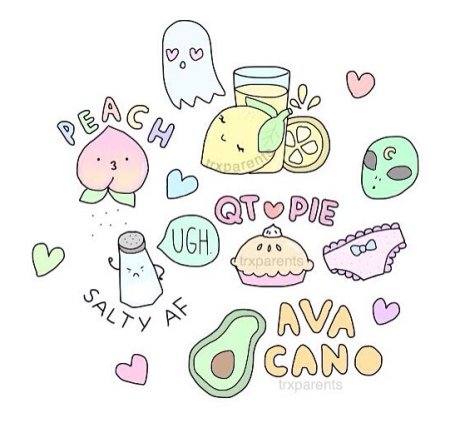 Маленькие рисунки цветные