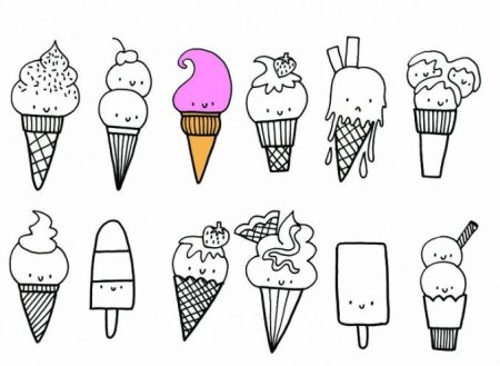 Наклейки для срисовки